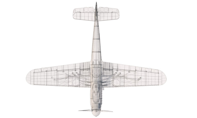 Bf109F-3_top